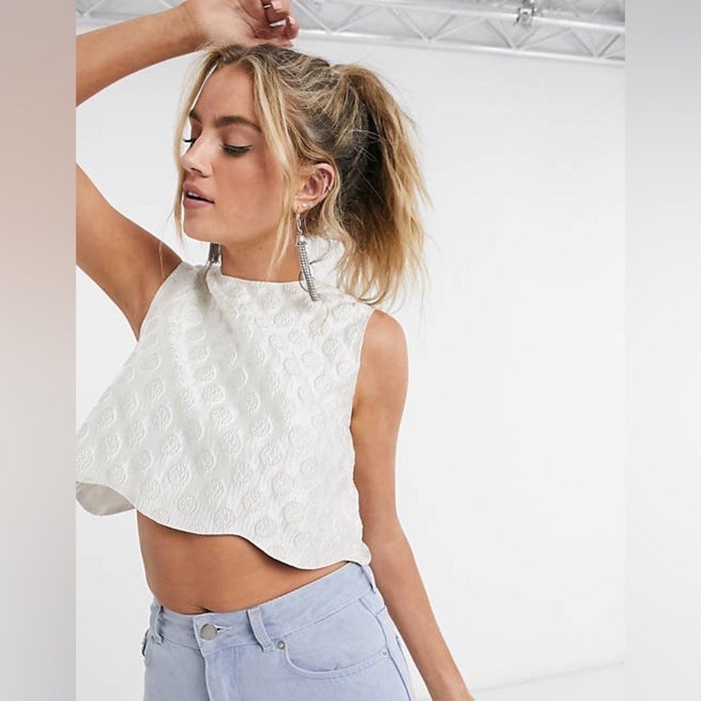 Dream Sister Jane Relaxed Tie Top White